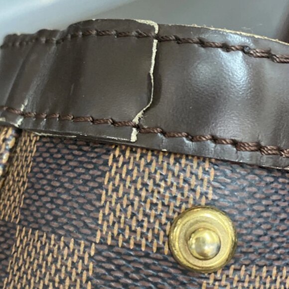 LOUIS VUITLOUIS VUITTON Hampstead MM Shoulder Bag Damier Leather N51204 70KB254 - Picture 16 of 16